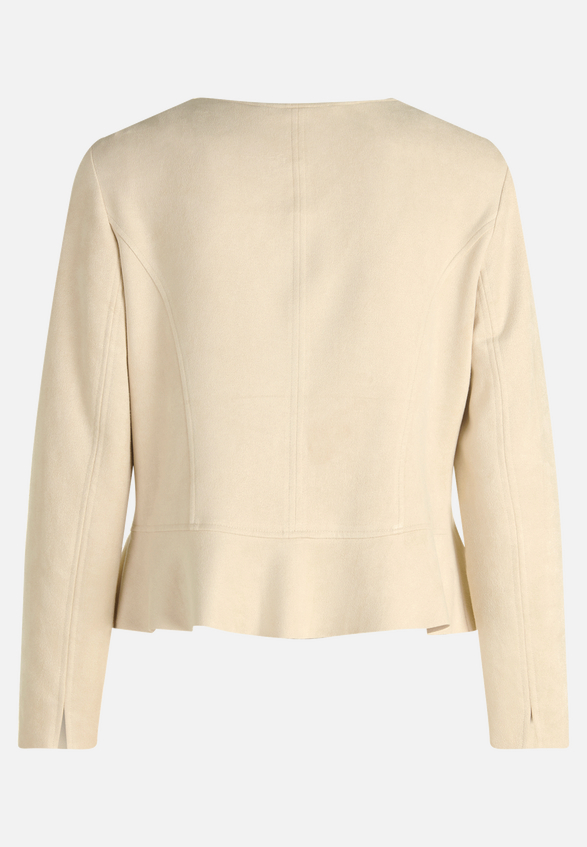 Blazer-Jacke mit Reißverschluss / Rückseite