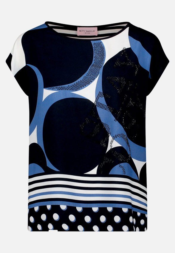 Blusenshirt mit Aufdruck / Vorderseite