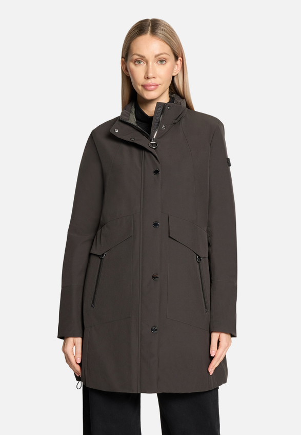 Outdoorjacke mit abnehmbarer Kapuze / Detailbild