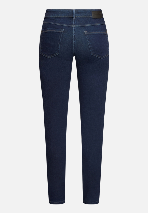 Skinny Jeans  mit Used-Waschung Style Rosalie / Rückseite
