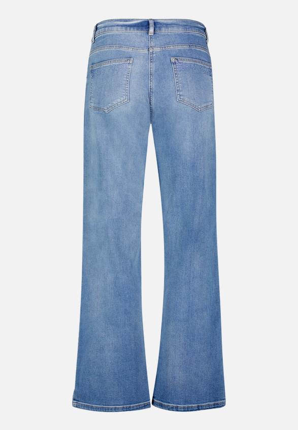 Casual-Hose mit Strass / Rückseite