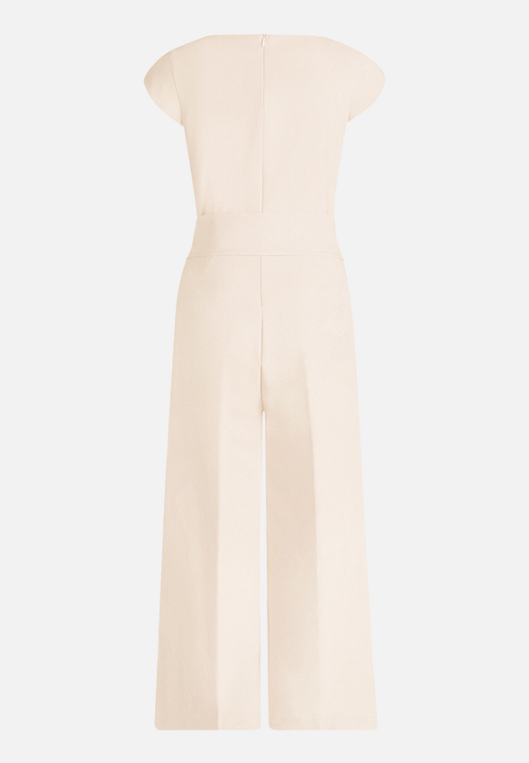 Eleganter Jumpsuit mit Bindegürtel / Rückseite