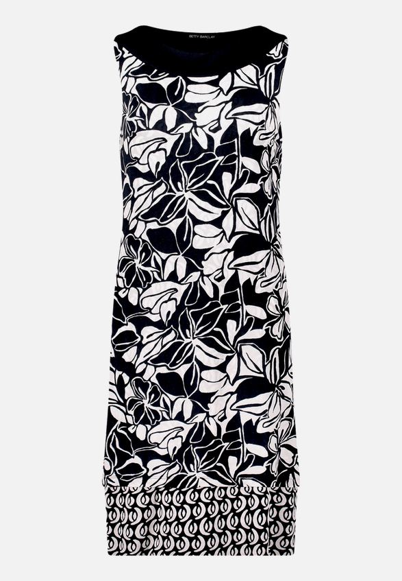 Wendekleid Mini mit U-Boot-Ausschnitt / Vorderseite