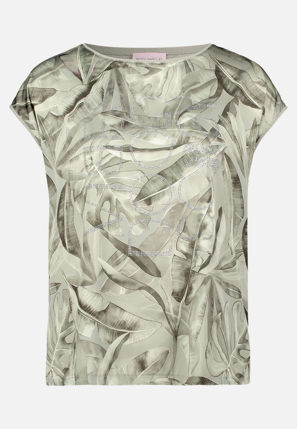 Blusenshirt mit Aufdruck / Vorderseite