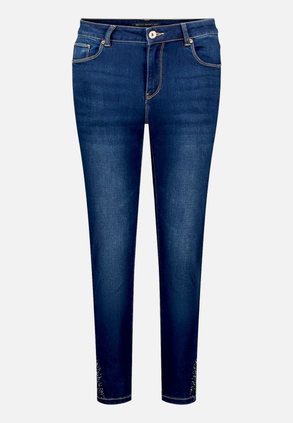 Basic-Jeans mit Waschung / Vorderseite