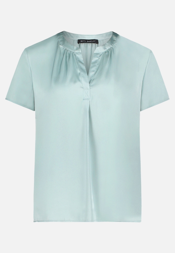 Satin-Bluse kurzarm / Vorderseite