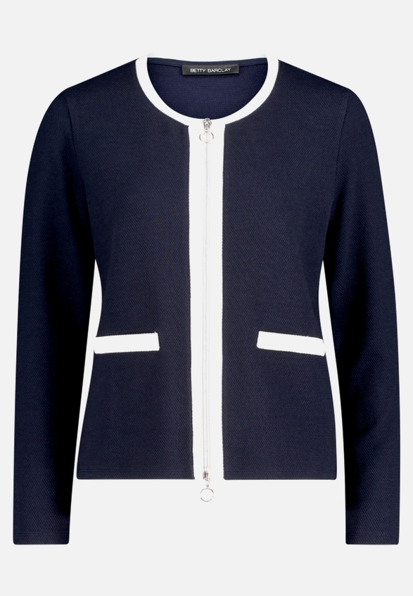 Shirtjacke mit Struktur / Vorderseite