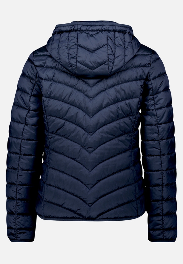 Outdoorjacke mit abnehmbarer Kapuze / Rückseite