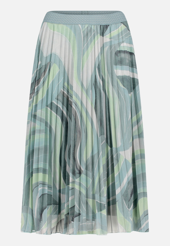 Plisseerock mit Gummizug / Vorderseite