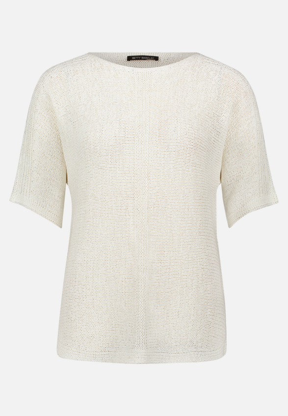 Strickpullover kurzarm / Vorderseite