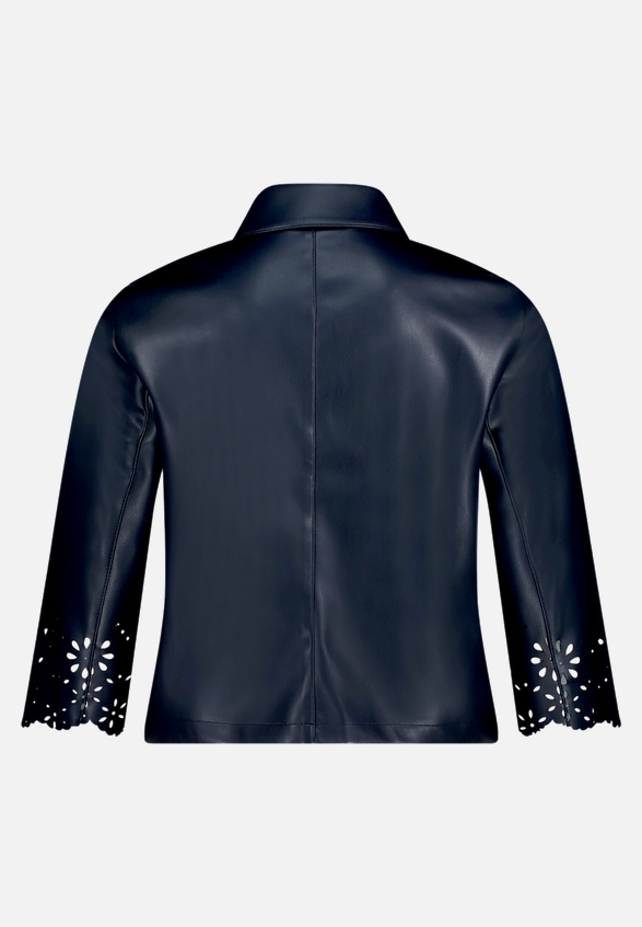 Blazer-Jacke mit Reißverschluss / Rückseite