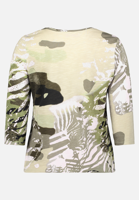 Basic Shirt mit Print / Rückseite