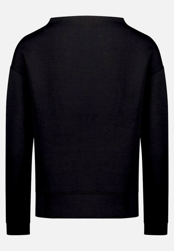 Sweatshirt mit Stehkragen / Rückseite