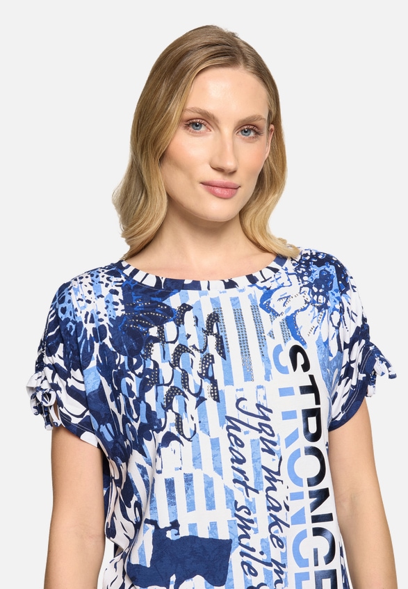 Casual-Shirt mit Aufdruck / Detailbild