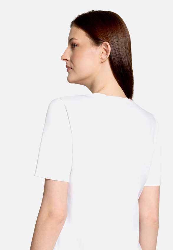 Basic Shirt mit Aufdruck / Detailbild