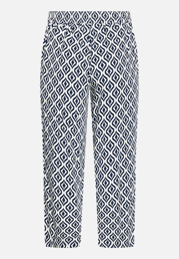 Marlene-Hose mit elastischem Bund / Rückseite
