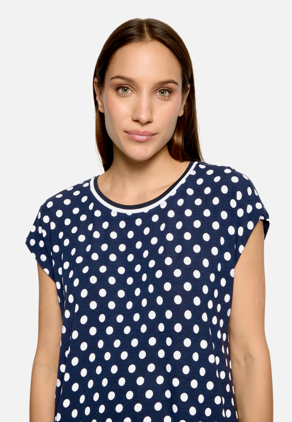 Printshirt mit Tunnelzug / Detailbild