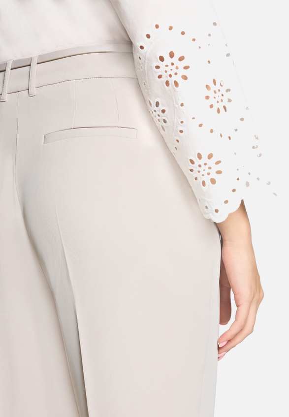 Stoffhose unifarben / Detailbild