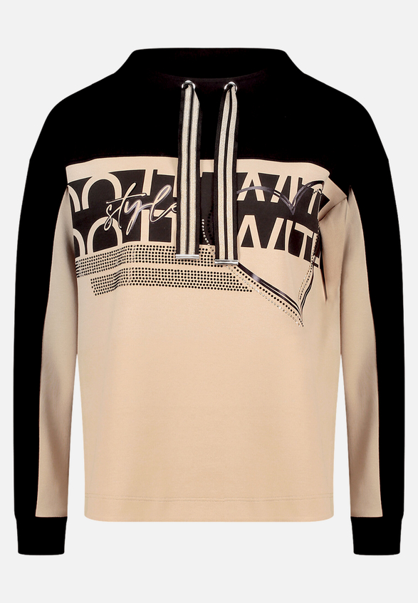 Sweatshirt mit Stehkragen / Vorderseite