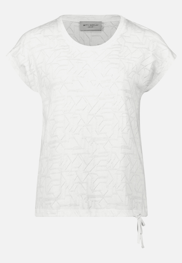 Strukturshirt mit Tunnelzug / Vorderseite