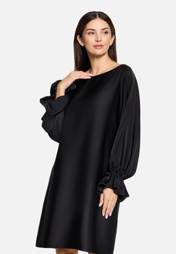 Midikleid langarm / Detailbild