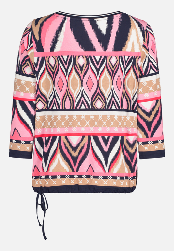Casual-Shirt mit Tunnelzug / Rückseite