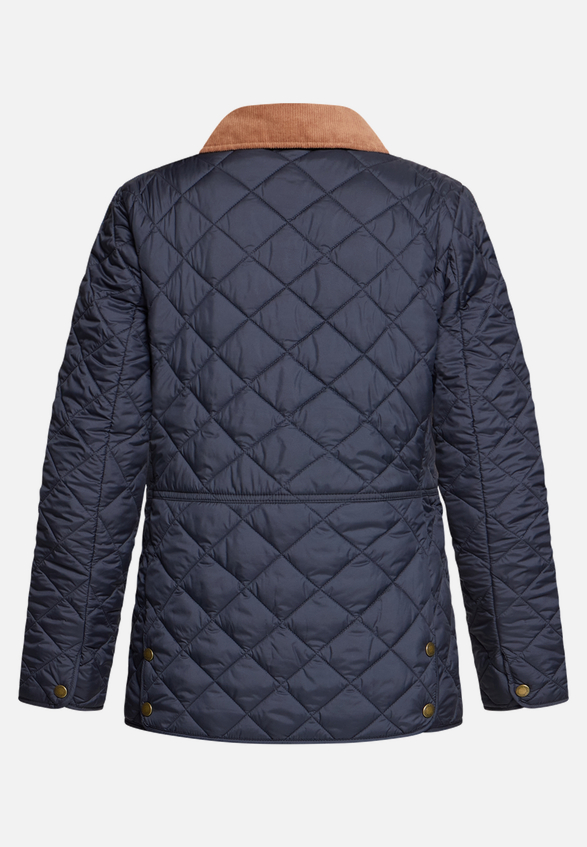 Outdoorjacke mit Kragen / Rückseite