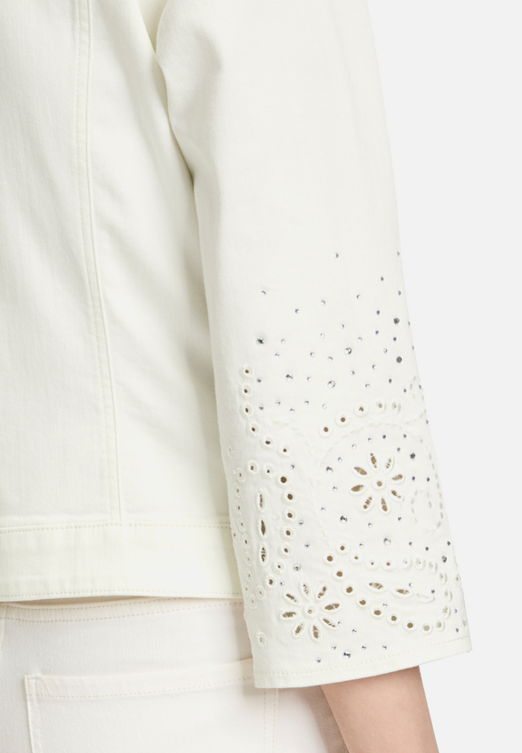 Jeansjacke mit 3/4 Arm / Detailbild
