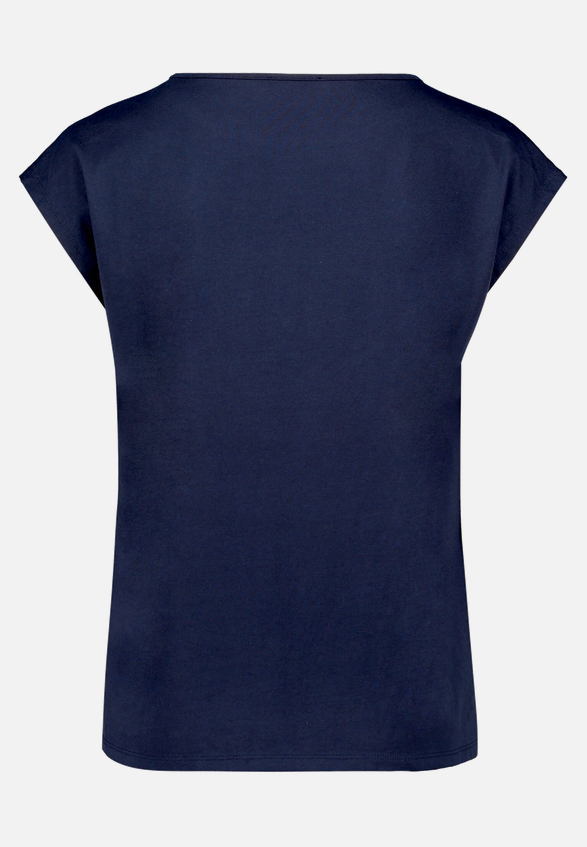 Casual-Shirt mit Ringel / Rückseite
