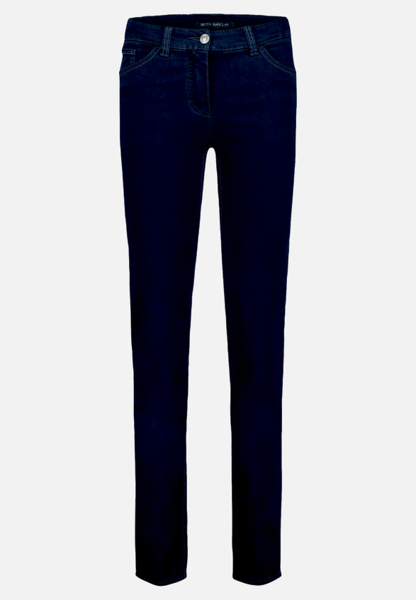 Basic-Jeans mit aufgesetzten Taschen / Vorderseite