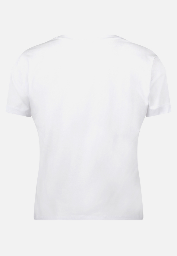 Basic Shirt mit Aufdruck / Rückseite