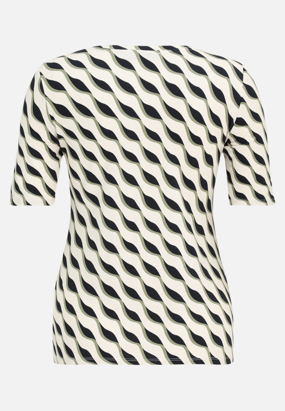 Basic Shirt mit Print / Rückseite