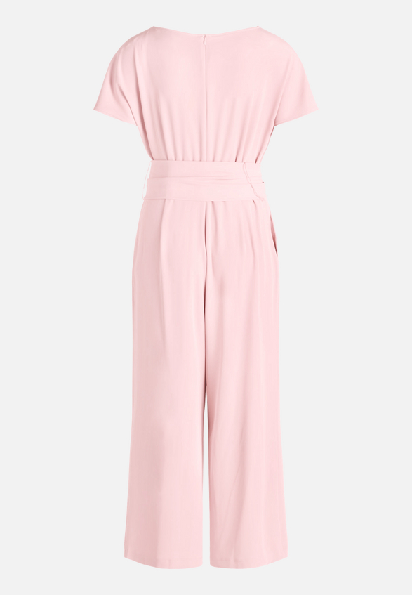 Jumpsuit mit Eingrifftaschen / Rückseite