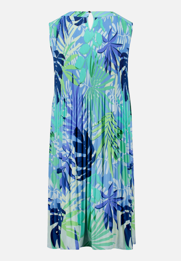 Plisseekleid ohne Arm / Rückseite