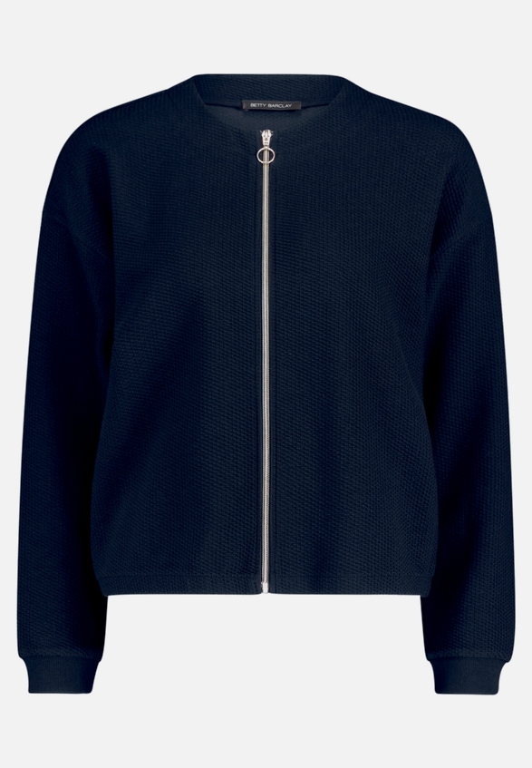 Shirtjacke mit Struktur / Vorderseite