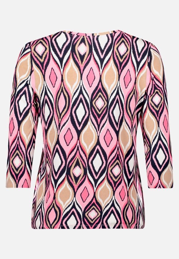Basic Shirt mit Print / Rückseite