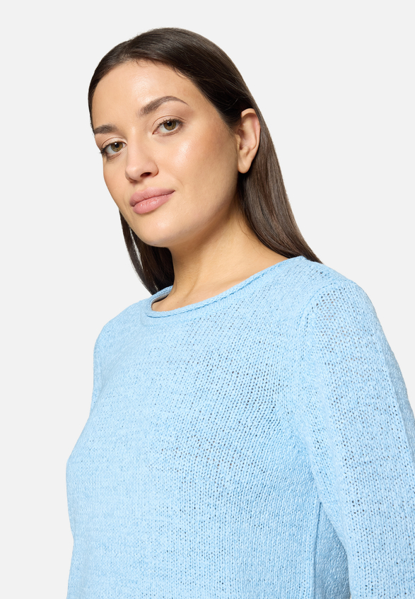 Strickpullover mit 3/4 Arm / Detailbild