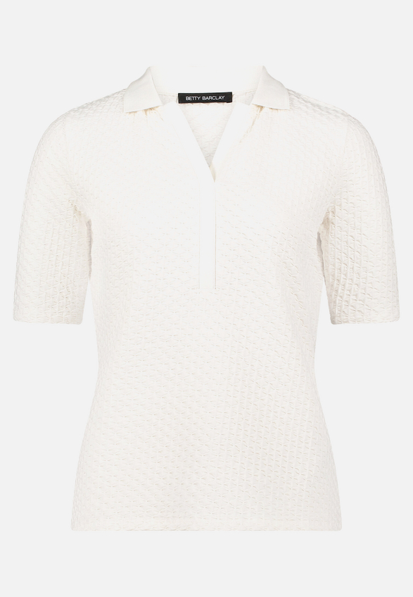Basic Shirt mit Knöpfen / Vorderseite