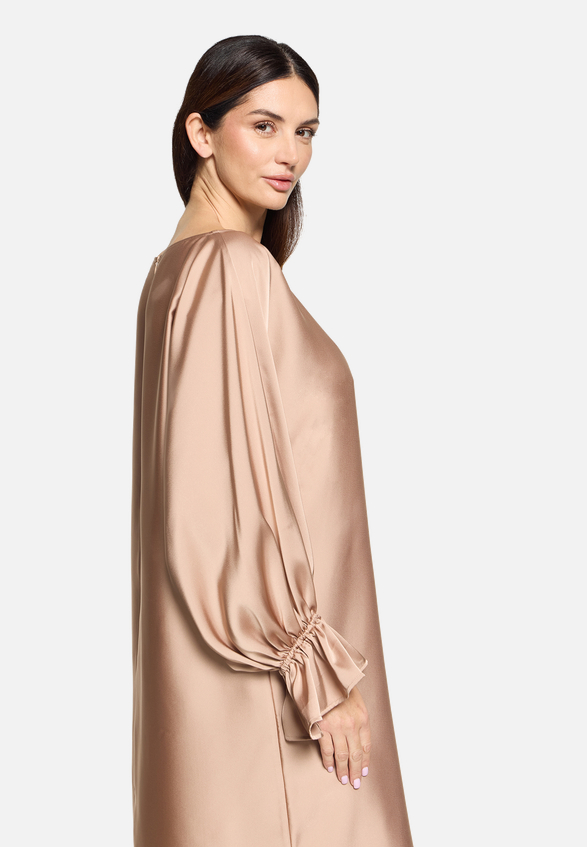 Midikleid langarm / Detailbild