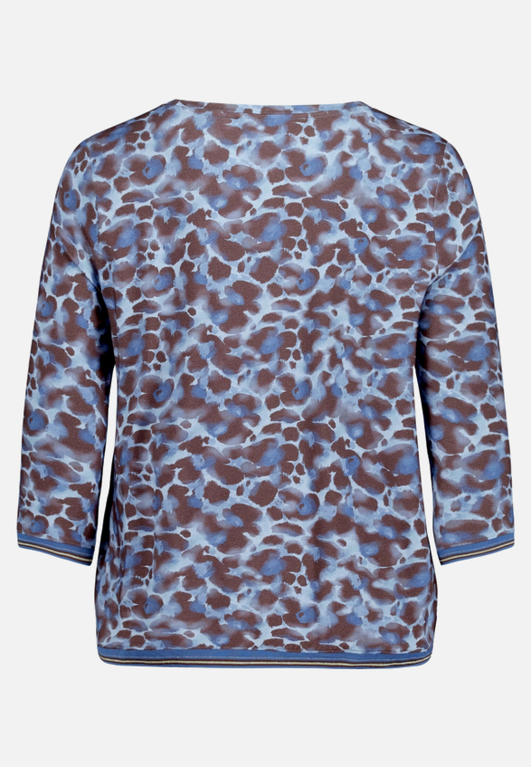 Leo-Shirt  mit Gummizug  / Rückseite
