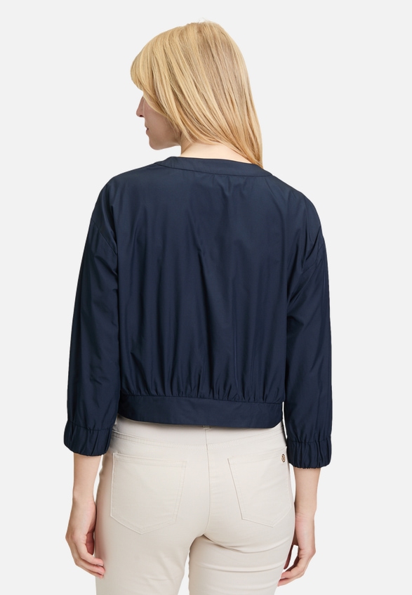 Blouson mit 3/4 Arm / Modellfoto Rückseite