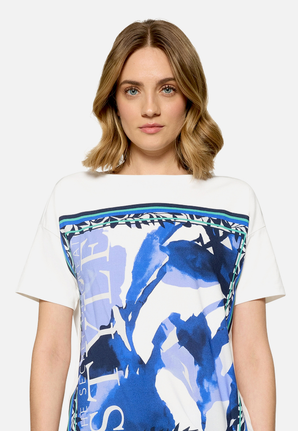 Blusenshirt mit Schleifenknoten / Detailbild