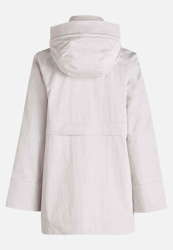 Outdoorjacke mit abnehmbarer Kapuze / Rückseite