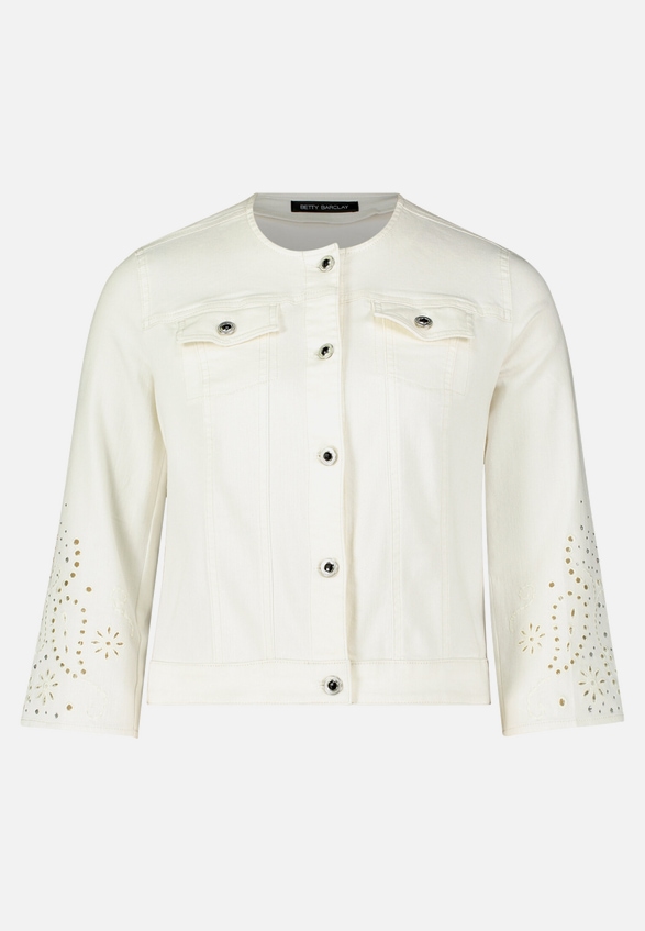 Jeansjacke mit 3/4 Arm / Vorderseite