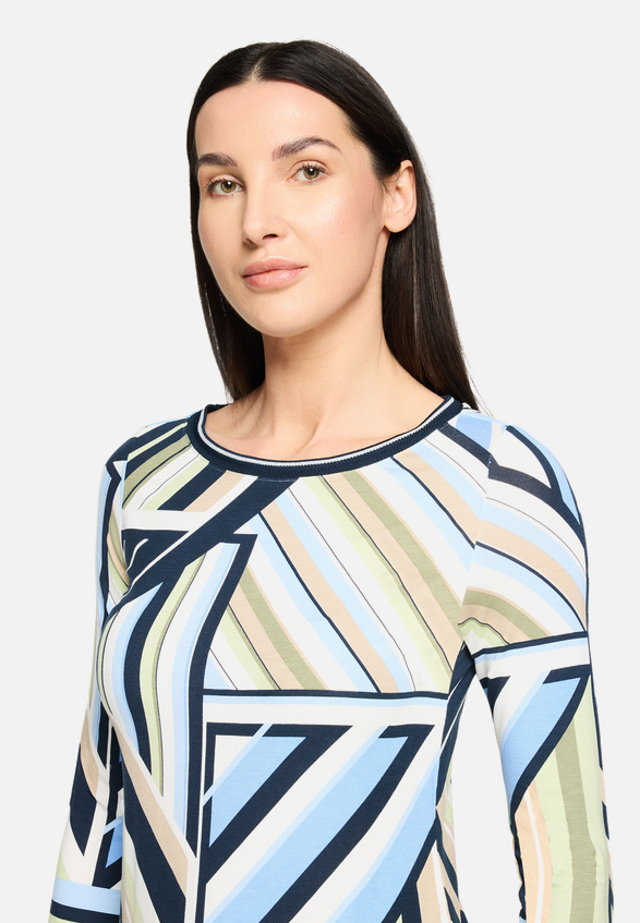 Basic Shirt mit Print / Detailbild