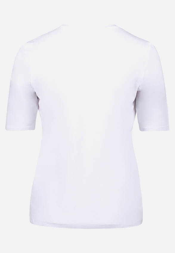 Basic Shirt mit Rundhalsausschnitt / Rückseite