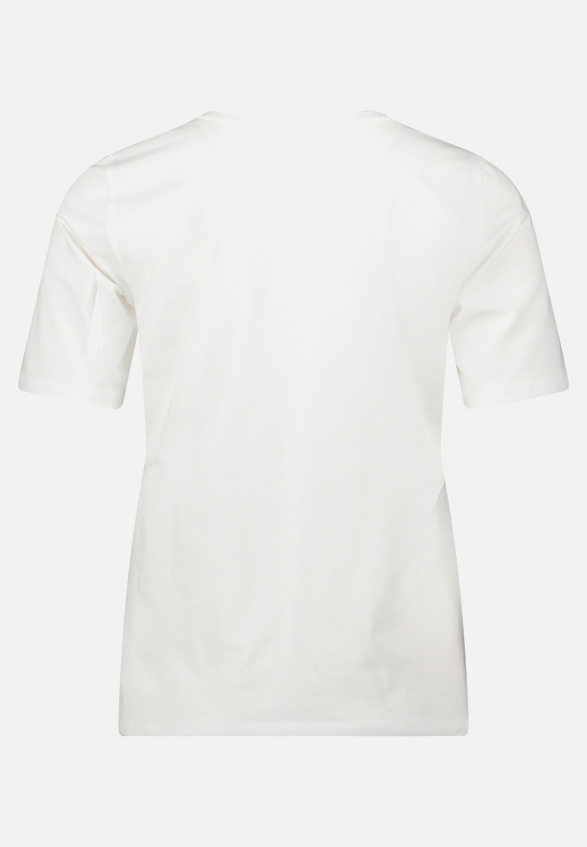 Basic Shirt mit Placement / Rückseite