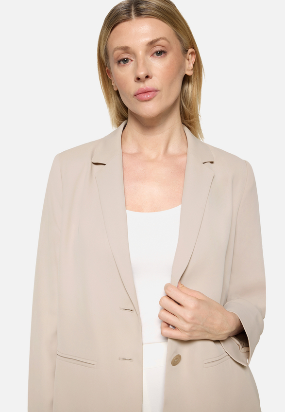 Longblazer mit Reverskragen / Detailbild