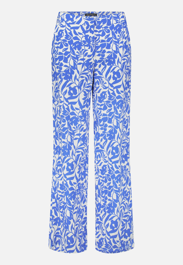 Leinenhose mit elastischem Bund / Vorderseite