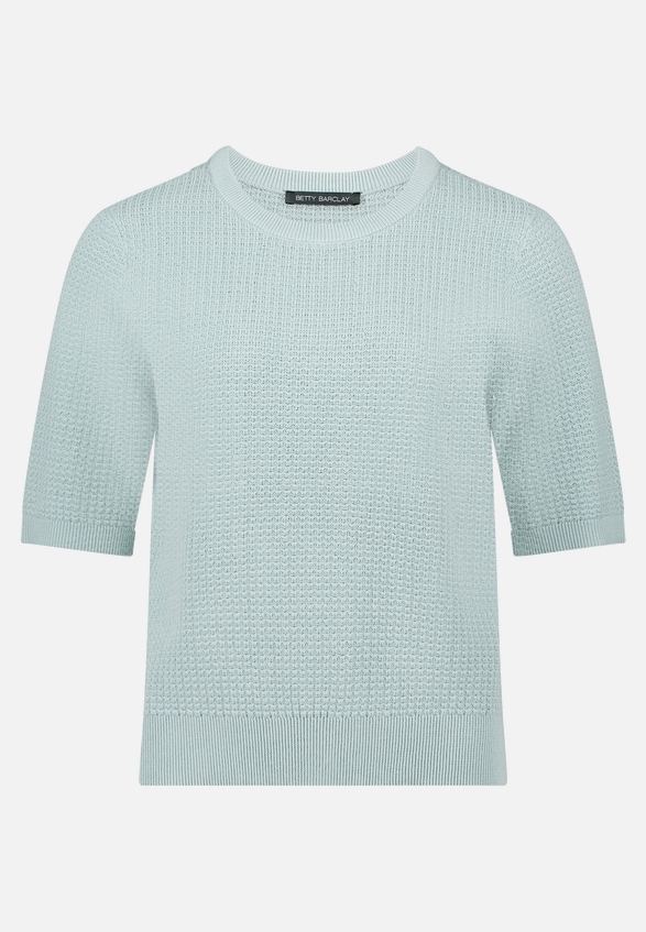 Strickpullover mit Struktur / Vorderseite